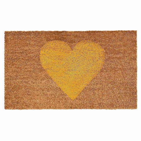 Calloway Mills Entrance Mat, Coir, Natural, Red 106791729